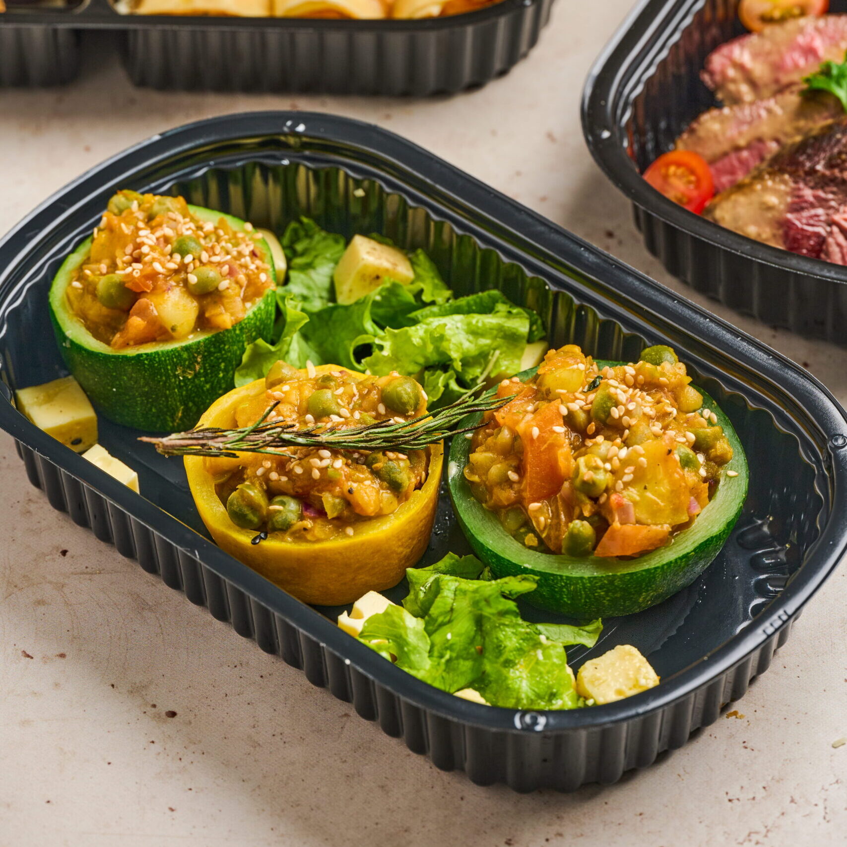 Detalle comida saludable