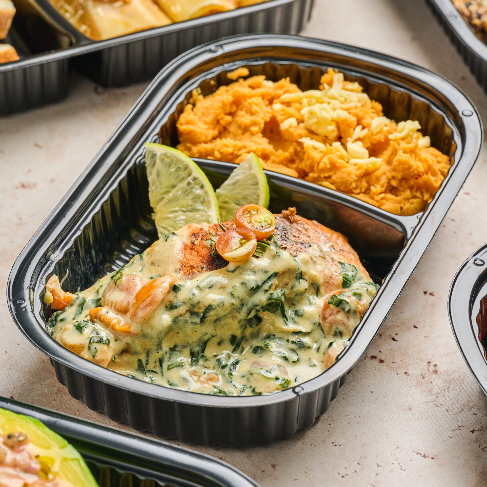 Comida balanceada gourmet